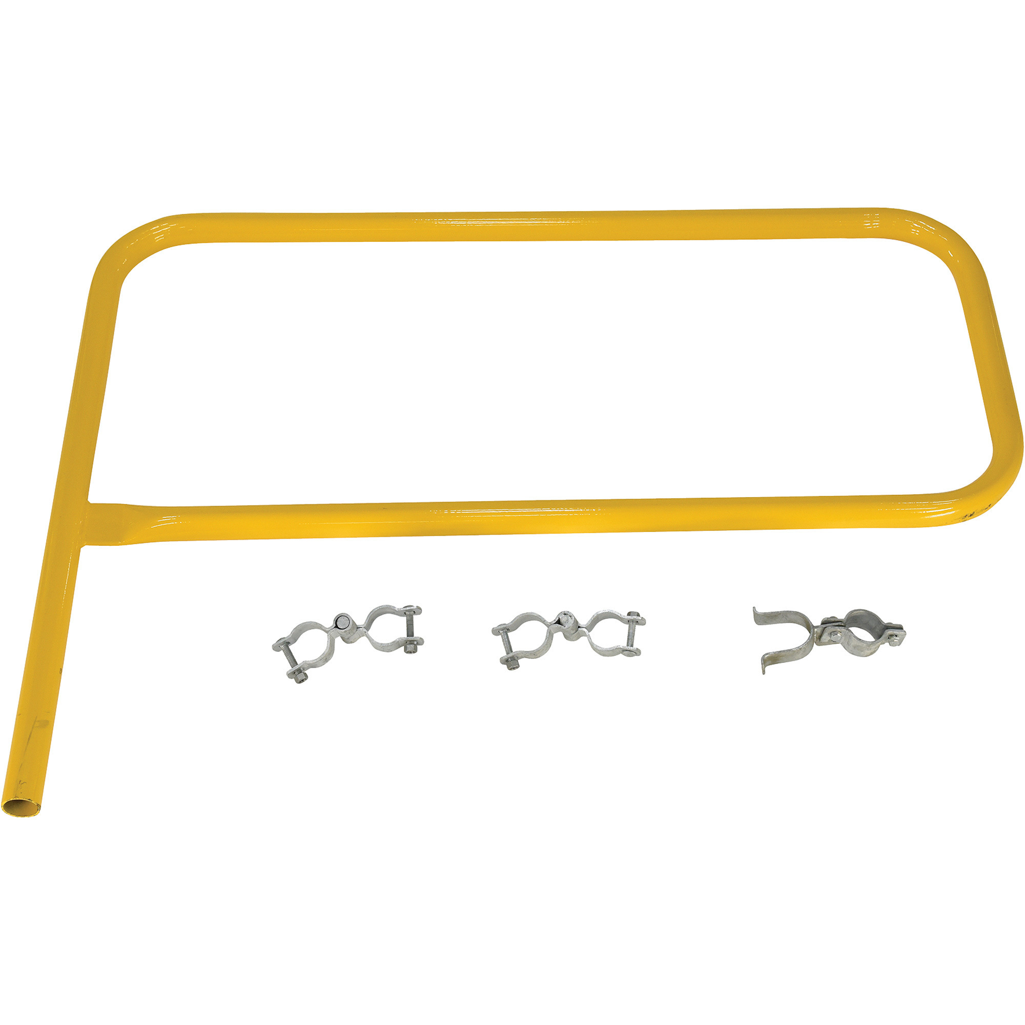 Vestil Dock Safety Railing Gate - 3ft. Long, Steel, Powder-Coated Yellow, Model# VDKR-G3